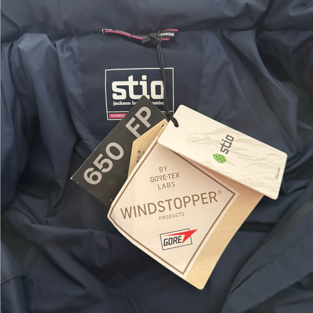 Stio Dark Blue Windstopper Jacket